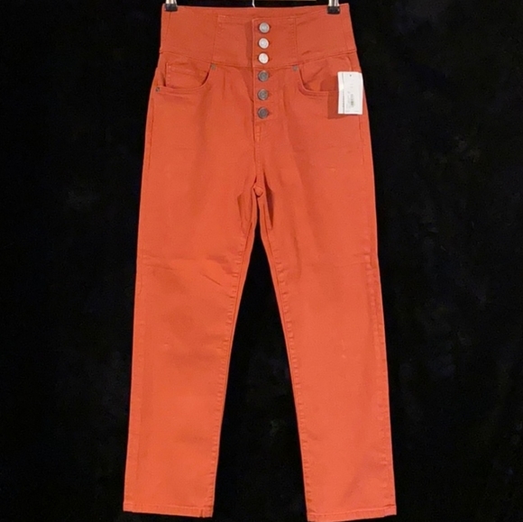 JOIE LAURELLE HIWAIST BUTTONFLY SZ 27 JEANS NEW - Picture 2 of 12